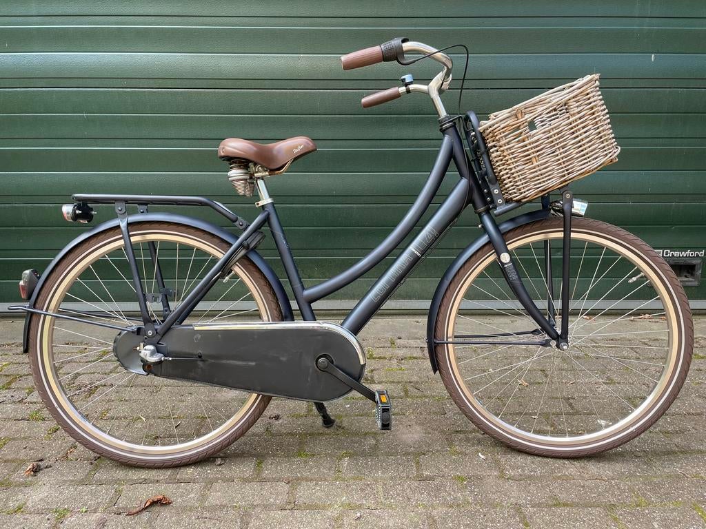 Transportfiets Cortina U4 Mini met mand - Zo goed als nieuw, Fietsen en Brommers, Terugtraprem, Versnellingen, Zo goed als nieuw