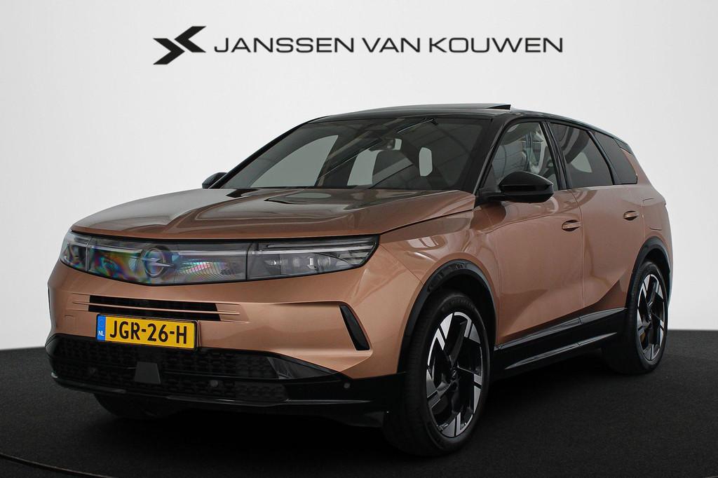 Opel Grandland 1.6 Turbo Plug-in-Hybrid GS Panoramadak Head-, Auto's, Opel, Stof, 4 cilinders, Bruin, Bedrijf