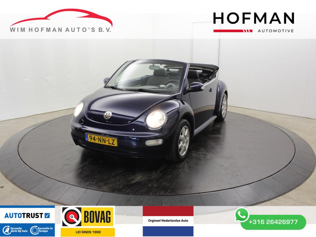 Volkswagen Beetle Cabriolet 2.0 Electrische Kap 89372 origin, Stof, Gebruikt, 4 cilinders, Open dak