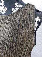 Mango mooie gouden jurk., Maat 38/40 (M), Ophalen of Verzenden, Zo goed als nieuw, Boven de knie