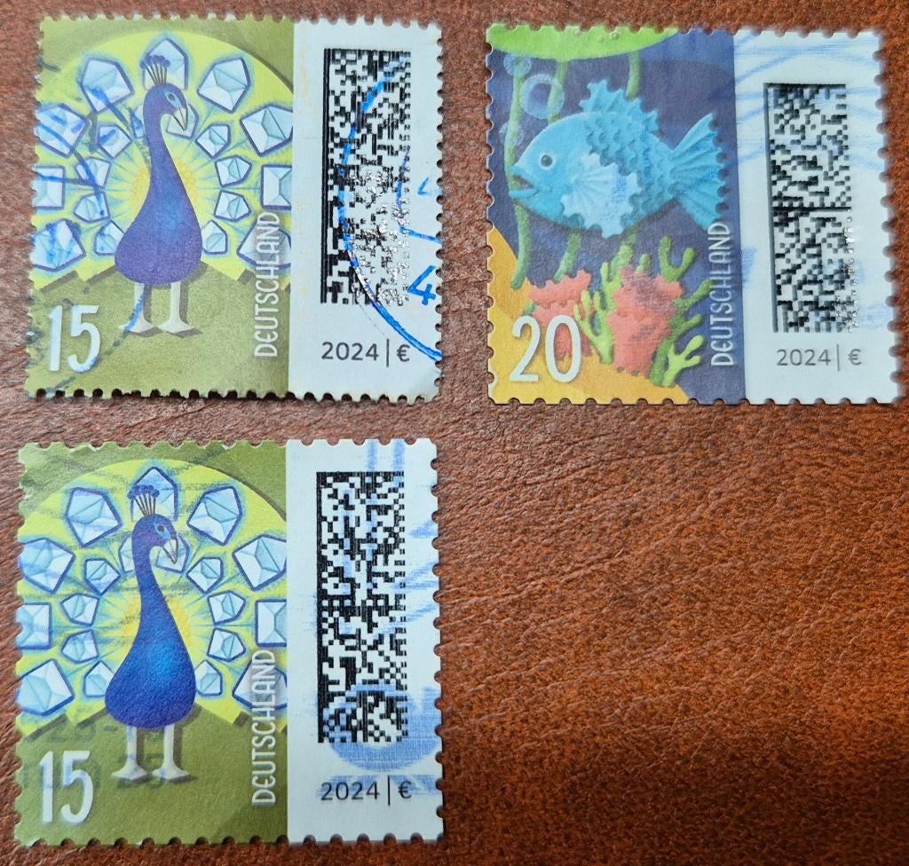 Postzegel Duitsland 2025, Postzegels en Munten, Ophalen of Verzenden, 1990 tot heden, Gestempeld