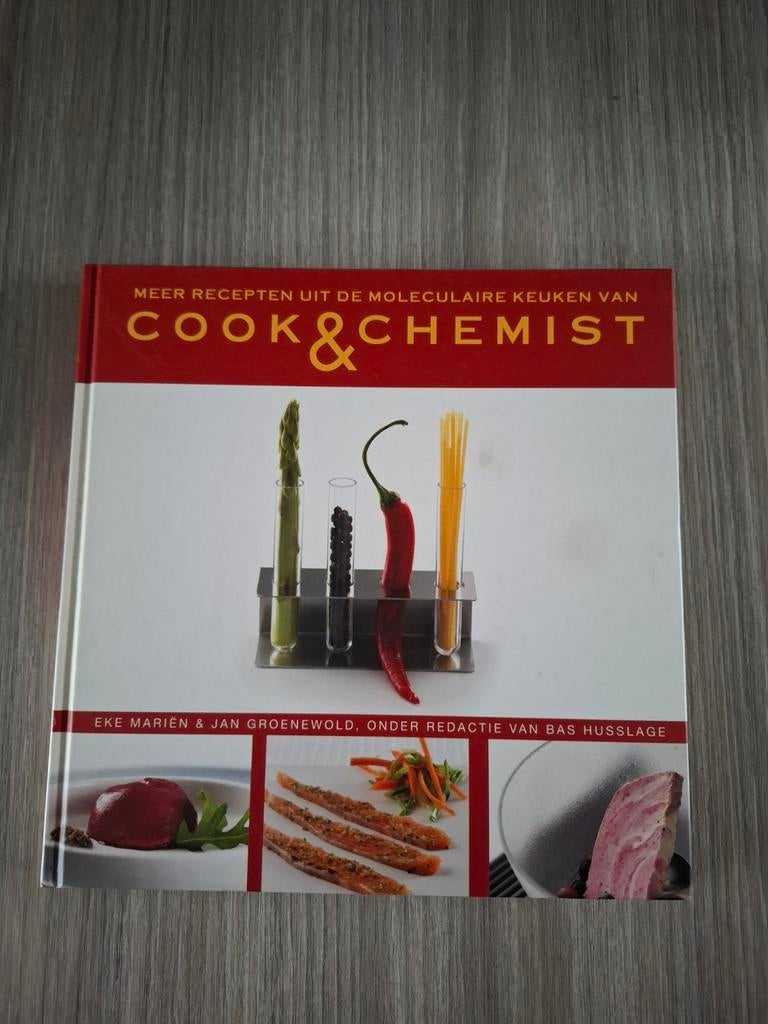 Meer recepten uit de moleculaire keuken van Cook & Chemist, Azië en Oosters, E. Mariën; J. Groenewold, Ophalen of Verzenden, Zo goed als nieuw