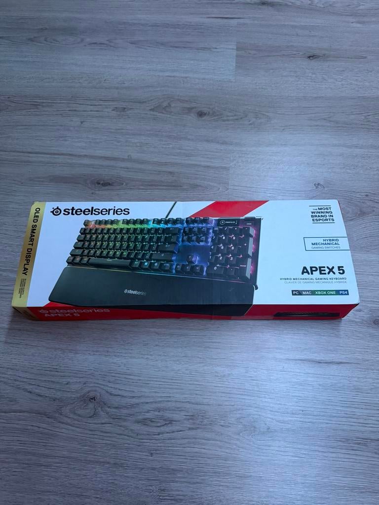 Steelseries gaming toetsenbord, Computers en Software, Toetsenborden, Ophalen, Zo goed als nieuw, Gaming toetsenbord
