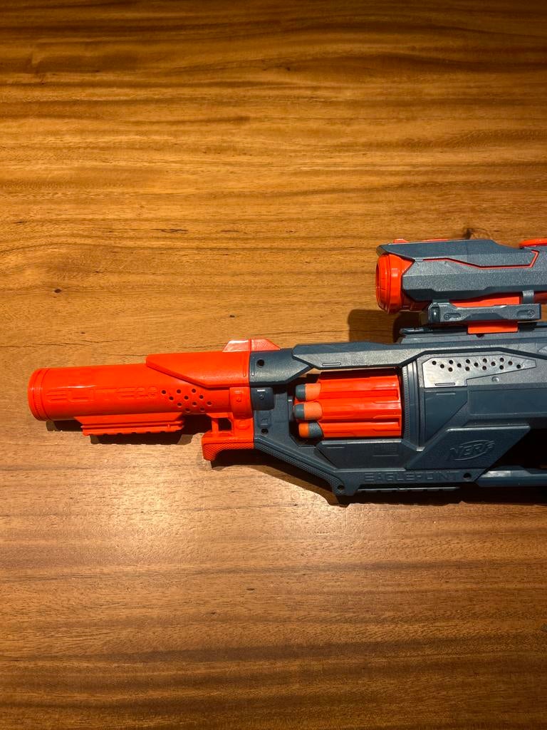 Nerf Elite 2.0 Eaglepoint RD-8 Blaster met richtkijker, Kinderen en Baby's, Speelgoed | Overig, Gebruikt, Jongen of Meisje, Ophalen of Verzenden