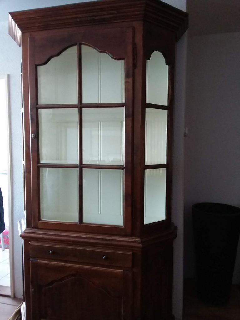 Vitrine, Huis en Inrichting, Ophalen, 50 tot 100 cm, Zo goed als nieuw, 150 tot 200 cm