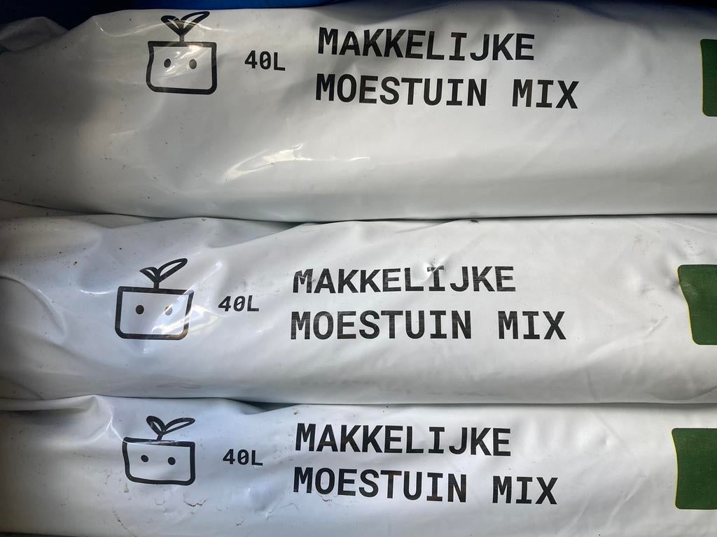 Makkelijke Moestuin mix, Ophalen, Potgrond