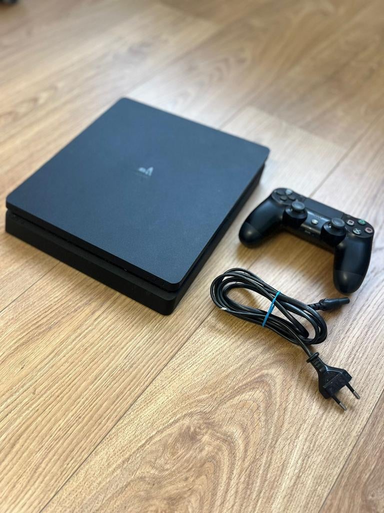 PS4 met 512 GB opslag en 1 controller, Ophalen of Verzenden, Met 1 controller, Slim, 500 GB