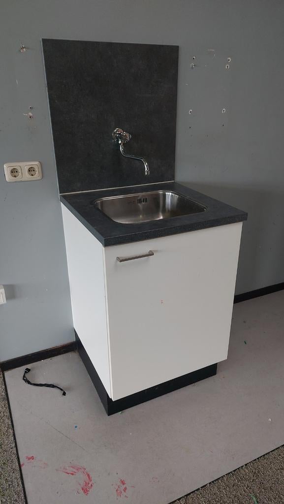 Keukenkast spoelbak keukenkastje meerdere te koop, Ophalen, Wit, Enkelwandige keuken