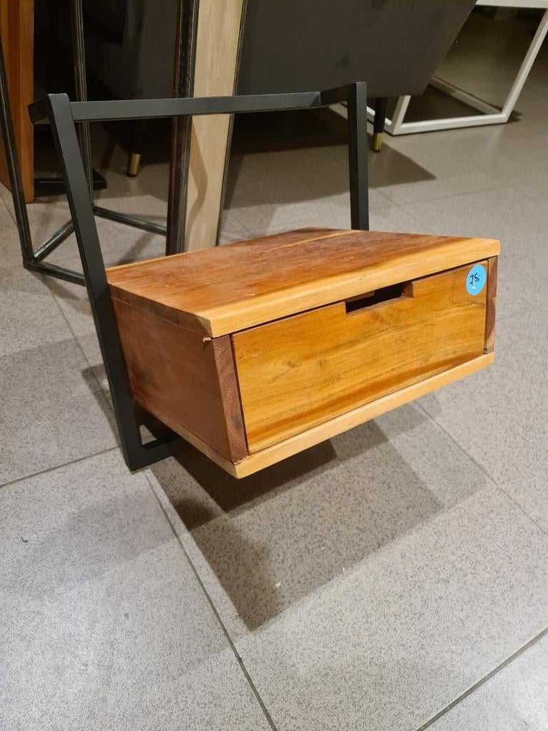 Nachtkastjes 2 st 40x30x48 cm massief acaciahout | -nl