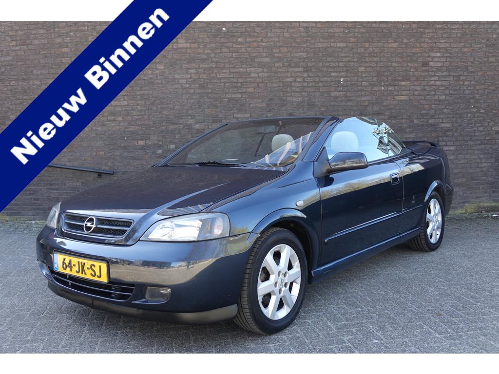 Opel Astra Cabriolet 1.8-16V Bertone cabriolet, leder, trekh, 4 cilinders, 1796 cc, Bedrijf, 126 pk