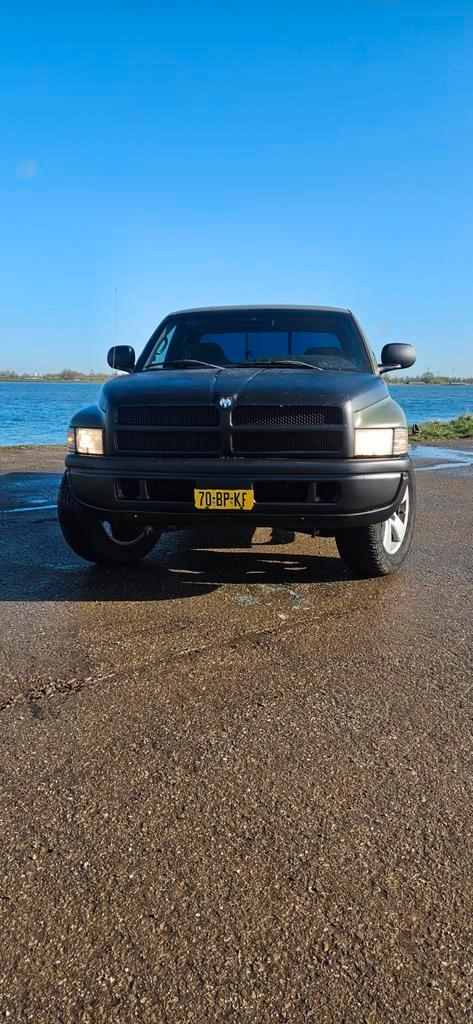 Dodge RAM 1500 5.9, Auto's, Bestelauto's, Bedrijf, Dodge, Benzine, Automaat, Geïmporteerd, Groen, Achterwielaandrijving, Ophalen