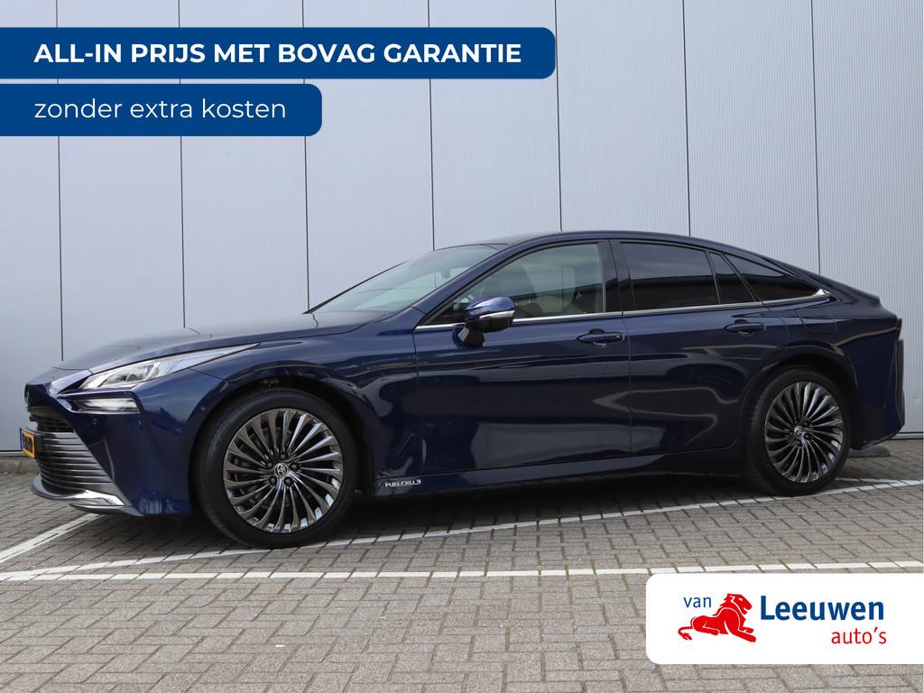 Toyota Mirai Prestige | 360 Camera | Leder | Head-up | Org N, Auto's, Toyota, 12 maanden, Achterwielaandrijving, Gebruikt, Blauw