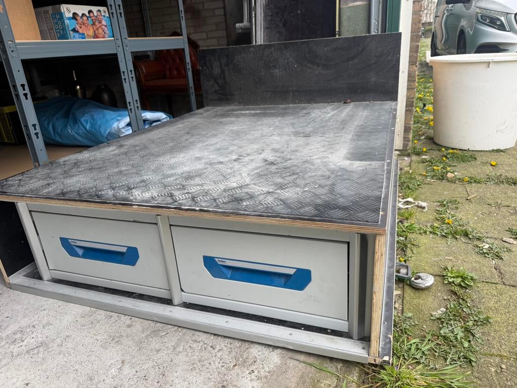 Sortimo / lade bedrijfswagen inrichting, Ophalen