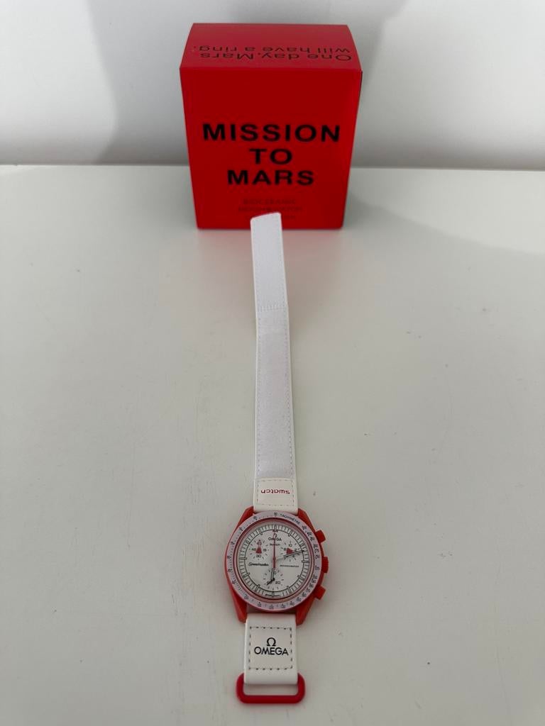 Omega x Swatch Mission to Mars, Ophalen of Verzenden, Nieuw
