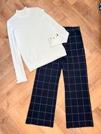 Studio anneloes set pullover L & young marilyn broek M, Ophalen of Verzenden, Zo goed als nieuw, Maat 48/50 (M), Blauw
