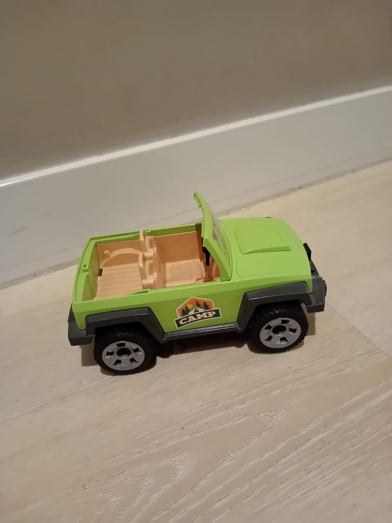 Playmobil camping jeep., Ophalen of Verzenden, Zo goed als nieuw, Los playmobil