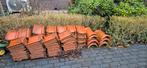 Partij gebruikte dakpannen + nokvorsten, Doe-het-zelf en Verbouw, Ophalen, Gebruikt, Steen of Klei, 15 m² of meer