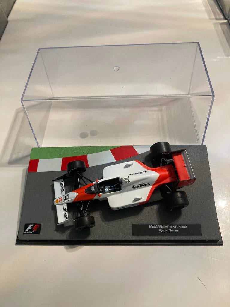 McLaren mp 4/4-1988 Ayrton Senna 1/43, Hobby en Vrije tijd, Modelauto's | 1:43, Ophalen of Verzenden, Nieuw, Auto