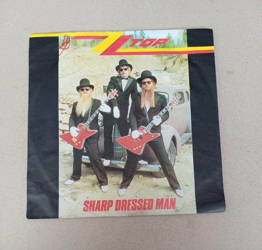 ZZ Top - Sharp Dressed Man, Cd's en Dvd's, Vinyl Singles, Gebruikt, 7 inch, Single, Ophalen of Verzenden