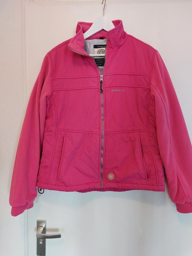 Roze jas valt als M, Ophalen of Verzenden, Zo goed als nieuw, Maat 38/40 (M), Roze