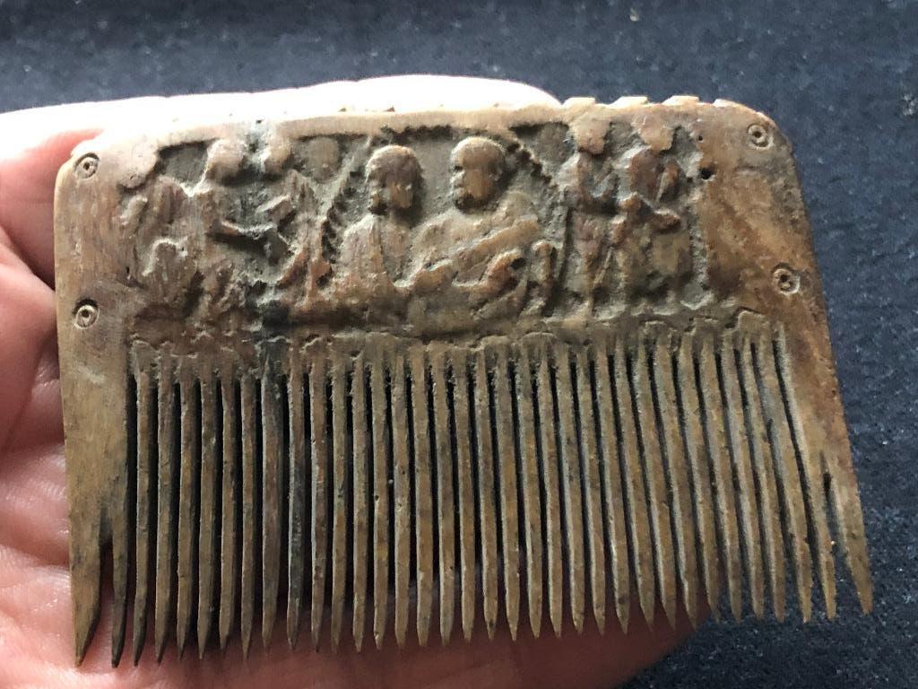 Romeinse KAM van bot HUWELIJKS scene ! ZELDZAAM bodemvondst, Ophalen of Verzenden