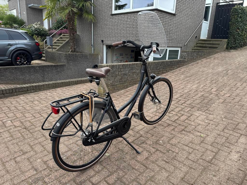Moederfiets Burgers met windscherm, Dubbele standaard, 0 zitjes, Ophalen, Overige merken