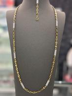 14K Goud - Gouden Ketting + armband - 14Karaat - Nieuw, Sieraden, Tassen en Uiterlijk, Kettingen, Ophalen of Verzenden, Nieuw