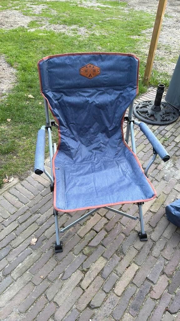 Wander wonder kampeerstoel 2x, Caravans en Kamperen, Kampeermeubelen, Ophalen, Zo goed als nieuw, Campingstoel