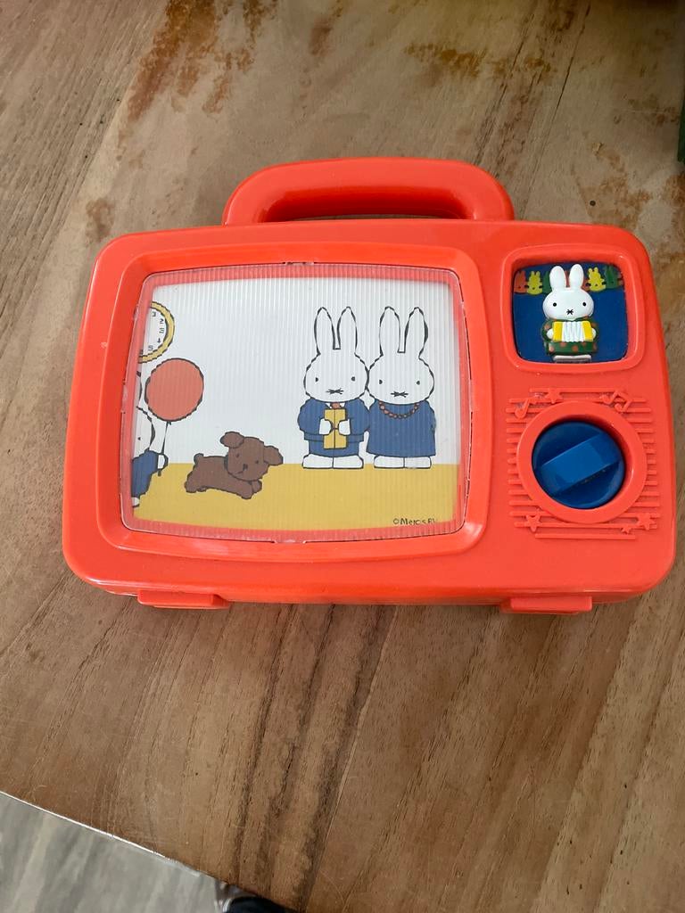 Vintage Nijntje TV Speelgoed met Muziek en Beeld, Ophalen of Verzenden, Gebruikt, Overige typen, Met geluid