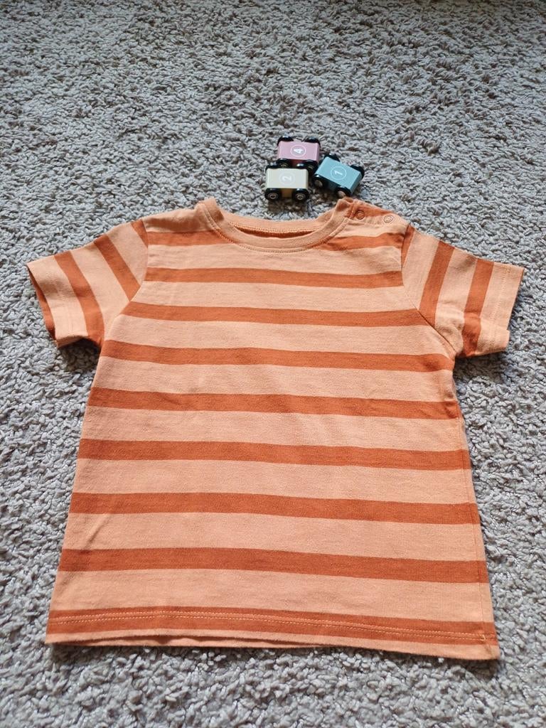 Hema gestreept t-shirt maat 92, Kinderen en Baby's, Kinderkleding | Maat 92, Ophalen of Verzenden, Zo goed als nieuw, Shirt of Longsleeve