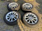 winterbanden Michelin Alpin 6 met velg 17” 215/55R17, Ophalen, Gebruikt, Audi