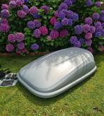 Grijze dakkoffer met bevestigingsmateriaal, Auto diversen, Ophalen, Zo goed als nieuw