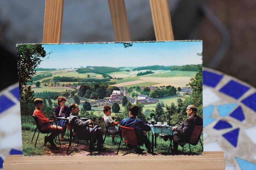 Ansichtkaart Valkenburg Schin op Geul kluizenaarspark, Ophalen of Verzenden, 1960 tot 1980, Gelopen, Limburg