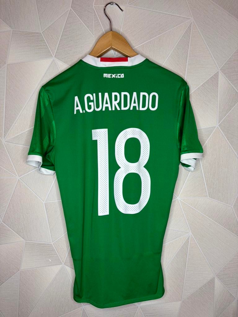 Mexico Thuis 2016/2017 A. Guardado, Maat S, Ophalen of Verzenden, Zo goed als nieuw, Shirt