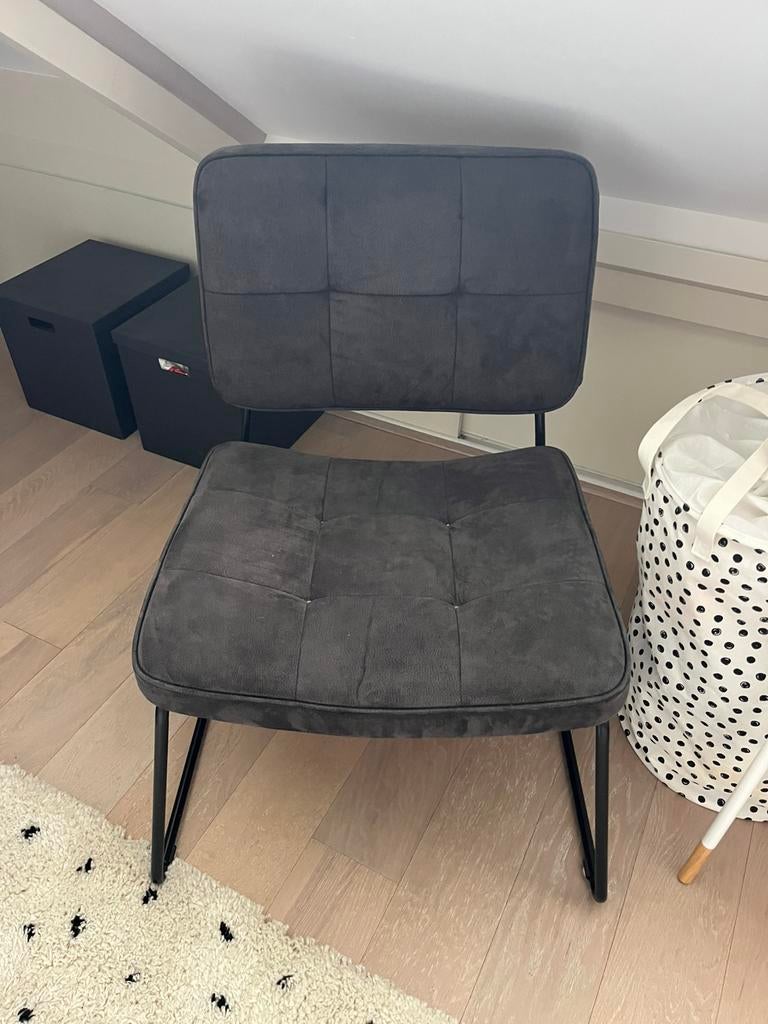 montel fauteuil grijs, Huis en Inrichting, Stoelen, Ophalen of Verzenden, Zo goed als nieuw