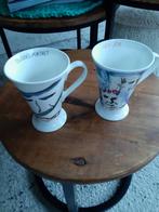 Jaap Kelderman Art Collection Fine Bone China, 2 bekers, Ophalen of Verzenden, Zo goed als nieuw, Overige stijlen, Kop(pen) en/of Schotel(s)