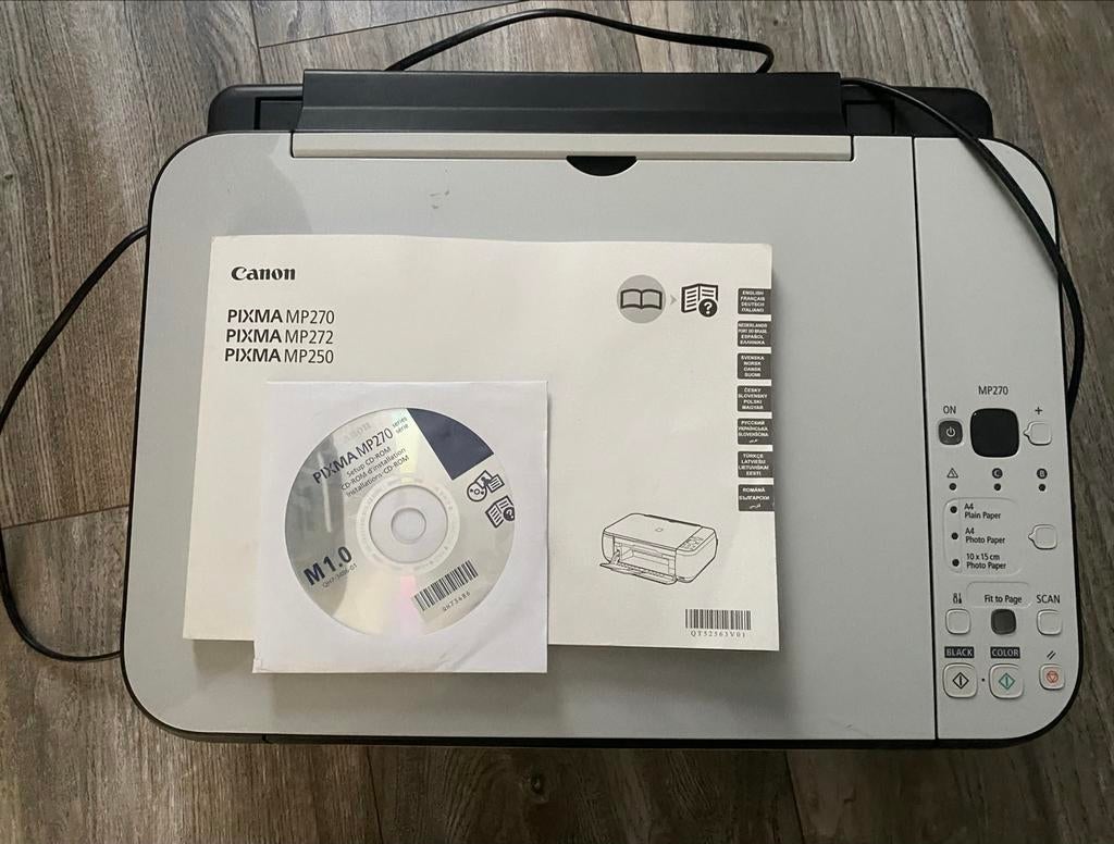 Canon MP270 All-in-One Printer, Scanner, Kopieerapparaat, Computers en Software, Printers, Gebruikt, All-in-one, Inkjetprinter