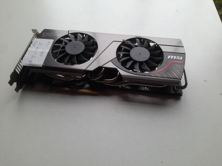 Videokaart MSI R9750 3GB, Computers en Software, Videokaarten, Gebruikt, Overige typen, Overige soorten, DVI, Ophalen of Verzenden