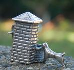 zilveren miniatuur waterput, Antiek en Kunst, Ophalen of Verzenden, Zilver
