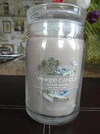 YANKEE CANDLE geurkaars  "SEASIDE WOODS"  Large Jar., Huis en Inrichting, Overige materialen, Overige kleuren, Nieuw, Ophalen of Verzenden