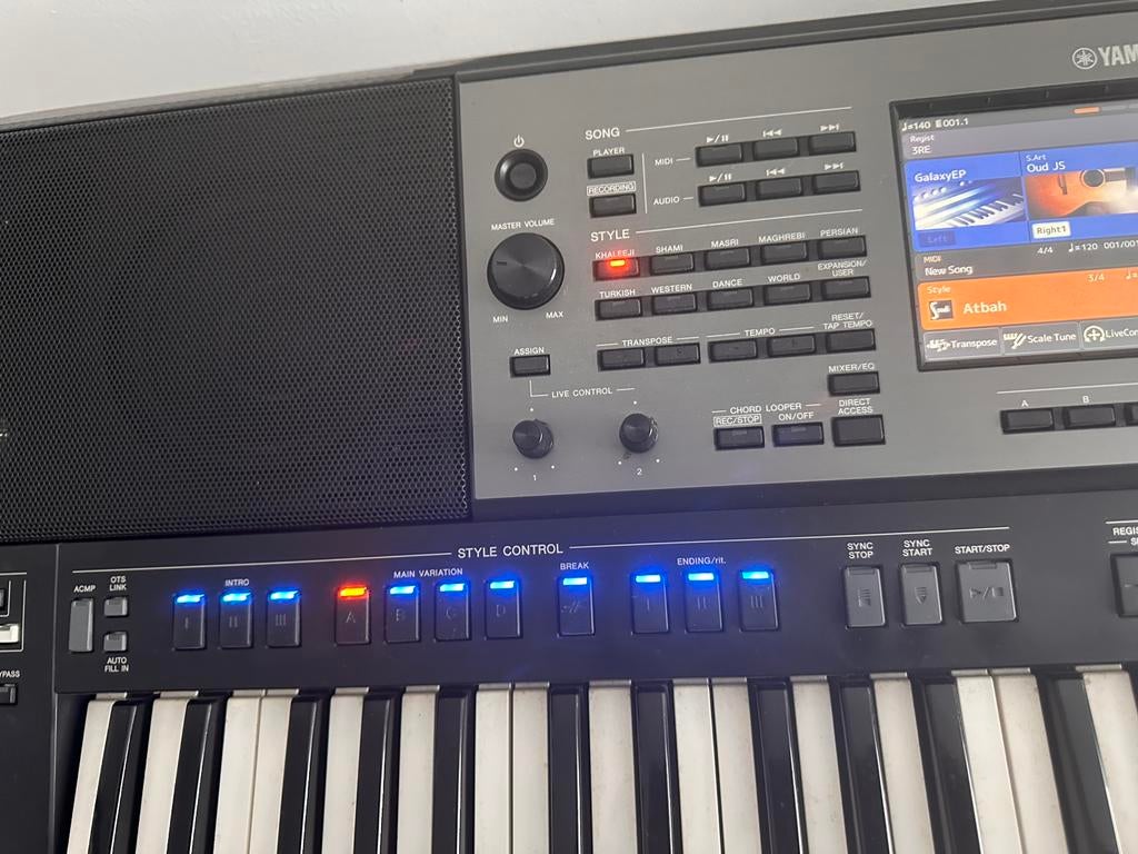 Yamaha A5000, Ophalen of Verzenden, 76 toetsen, Yamaha