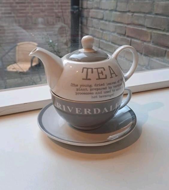 Theepot set 1 p. van Riverdale, Ophalen of Verzenden