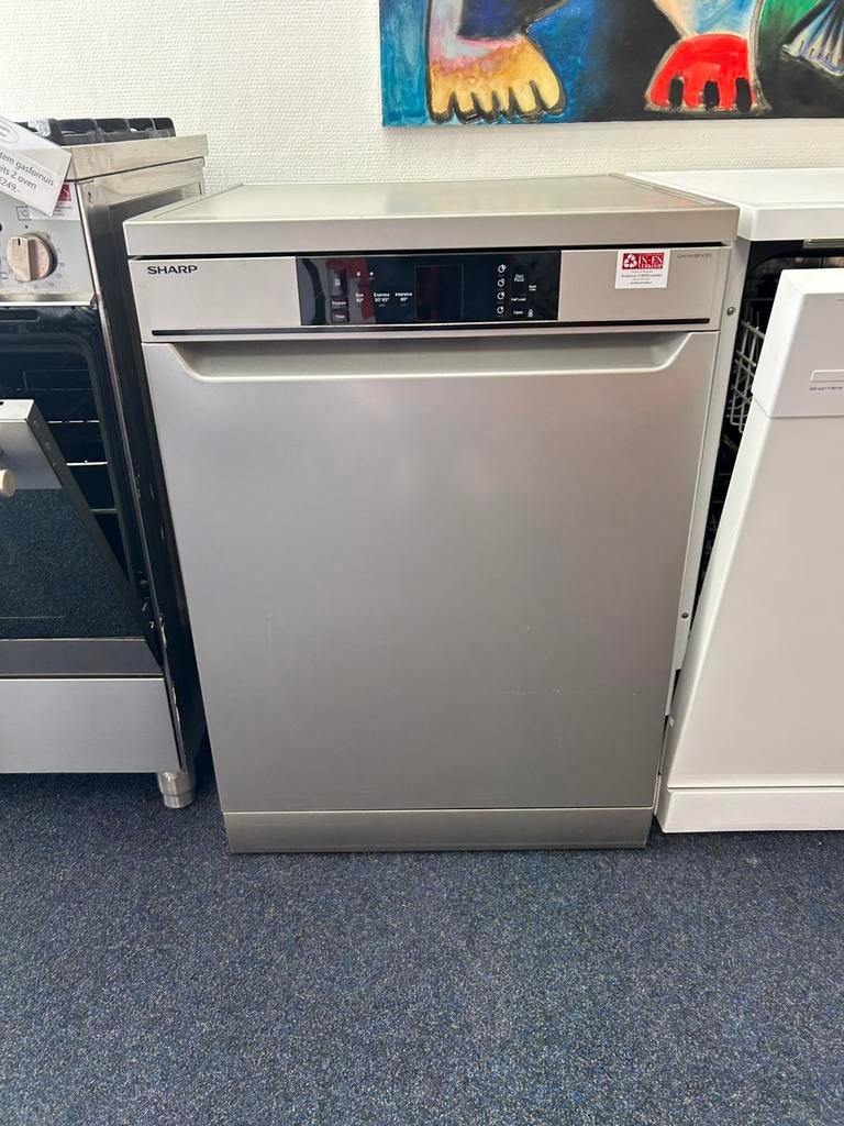 Sharp qwna1bf47es vaatwasser incl garantie&bezorgen, Witgoed en Apparatuur, Vaatwasmachines, Zo goed als nieuw, 85 tot 90 cm, Ophalen
