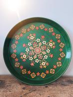 Vintage Worcester Warehouse dienblad jaren 70 retro tray, Ophalen of Verzenden, Gebruikt, Rond, Metaal