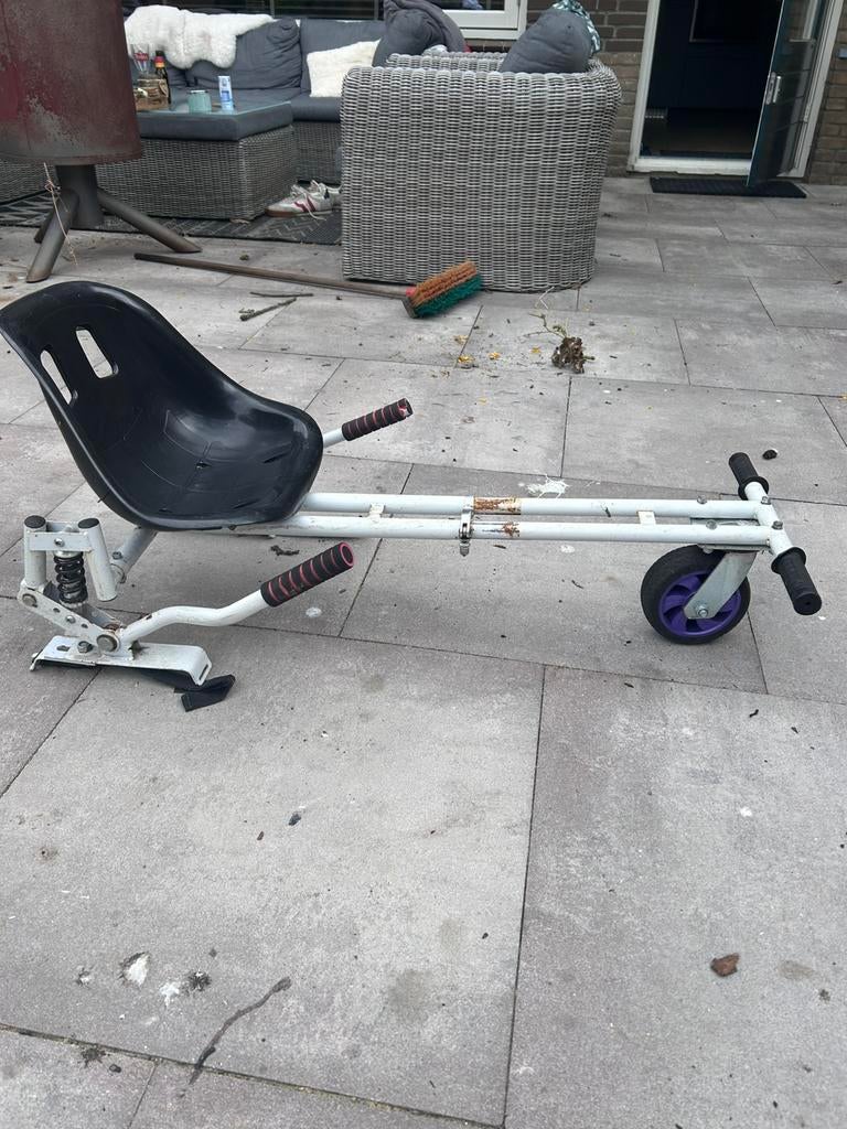 Hoverkart, Ophalen, Zo goed als nieuw