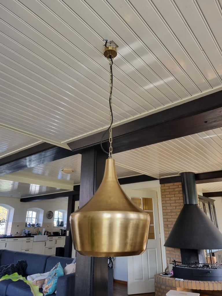 Koperen hanglamp QAZQA, Huis en Inrichting, Lampen | Hanglampen, Ophalen of Verzenden, Metaal