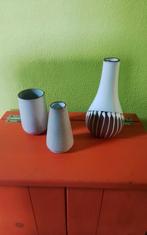 💐3 VINTAGE VAASJES, Ophalen of Verzenden