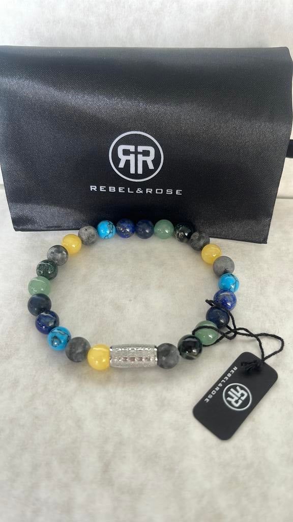 Rebel & rose natuurstenen armband, Ophalen of Verzenden, Nieuw, Overige materialen