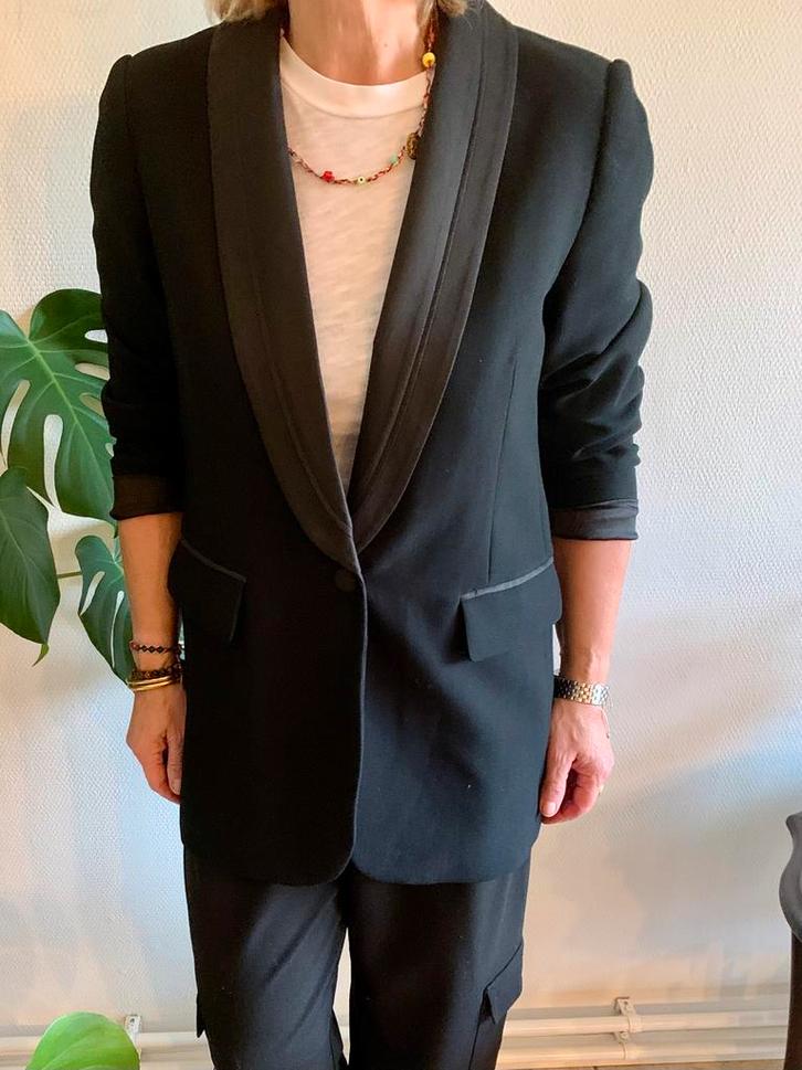 Co ‘ Couture  Stijlvolle Smokingblazer maat S, Kleding | Dames, Gelegenheidskleding, Zo goed als nieuw, Ophalen of Verzenden