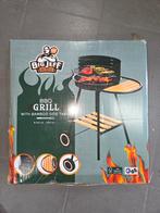 Big Jeff BBQ Grill met Bamboe Zijtafel - Nieuw in doos, Onbekend, Nieuw, Ophalen of Verzenden, Onbekend